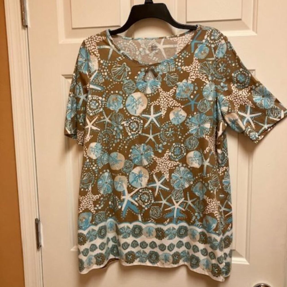 Kim Rogers Tunic NWOT